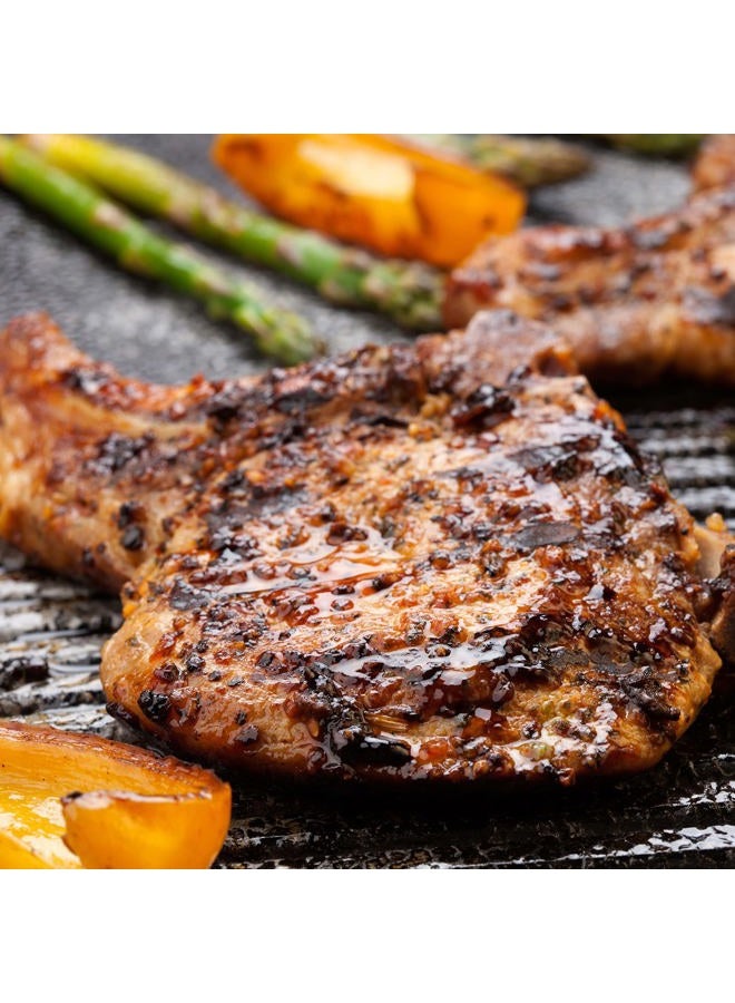 ProSource 2-in-1 Reversible 19.5” x 9” Cast Iron Griddle with Handles, Preseasoned & Non-Stick for Gas Stovetop, Oven and Open Fire. - Image 2
